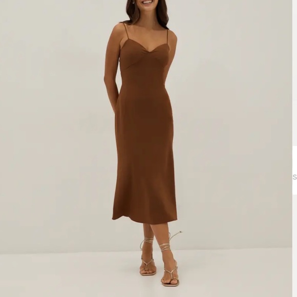 Esperanza Padded Cut Out Dress - Picture 1 of 6